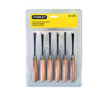 Bộ đục gỗ 6 chiếc Stanley 16-120