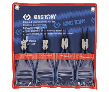 Bộ kìm mở phanh 4 Pc Kingtony 42114GP